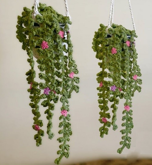 crochet trailing vines