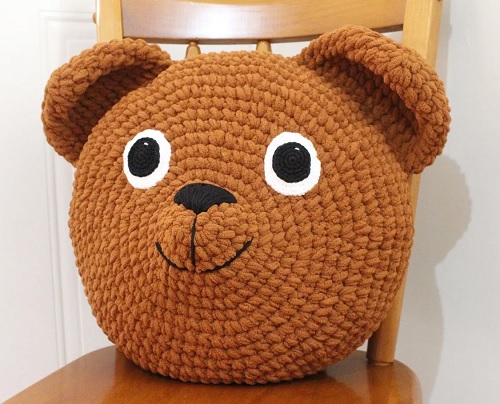Crochet Teddy Pillows Free Patterns 3