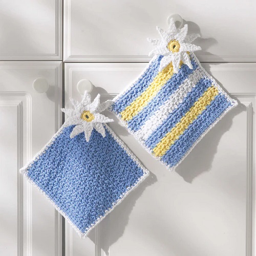 Easy and Cute Crochet Pot Holder Patterns 3