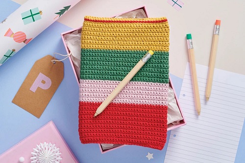 Crochet Book Cover 8