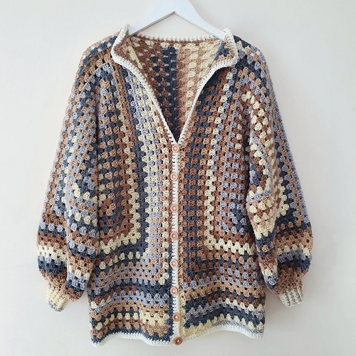 Hexagon Cardigan