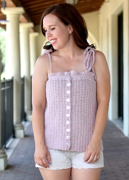 Crochet Tank Top Free Patterns 4