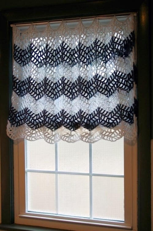 Big Bold Chevron Curtain
