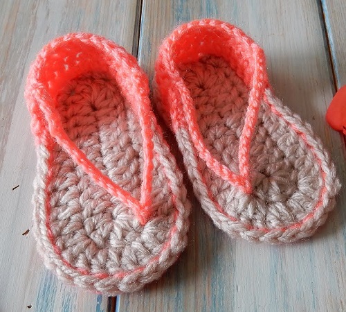 Crochet Baby Sandals Free Patterns 2