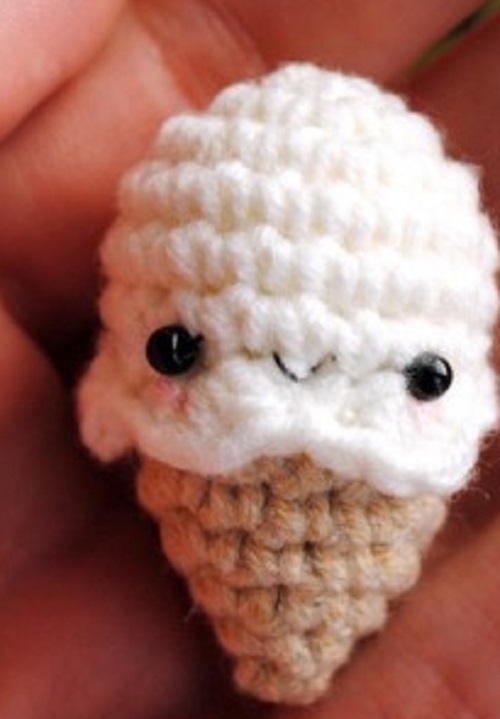 Crochet Ice Cream Cone 2