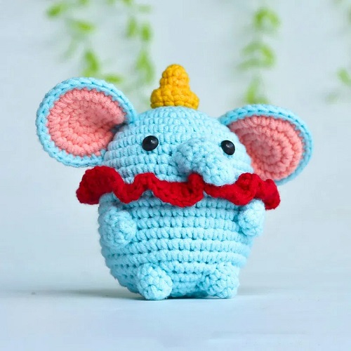 Dumbo Elephant Amigurumi