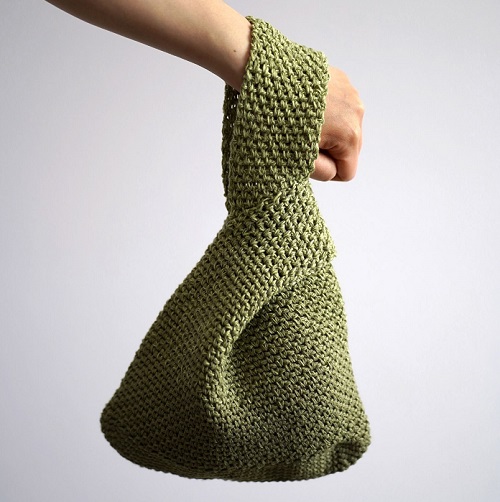Japanese Knot Bag Free Crochet Patterns 1