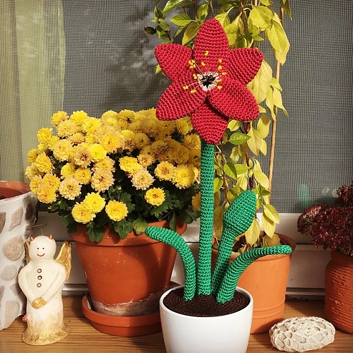 Christmas Flower Free Crochet Patterns 5