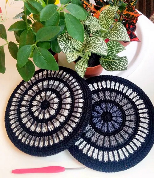 Top Crochet Trivets Free Patterns 1