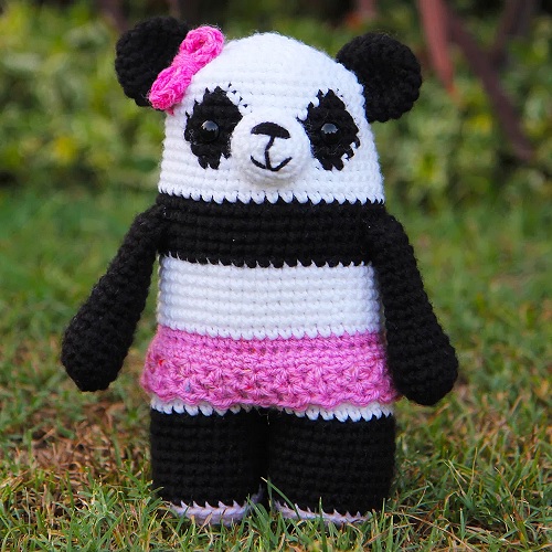 Polly the Crochet Panda