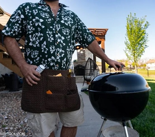 Cute and Easy Crochet Apron Patterns 4