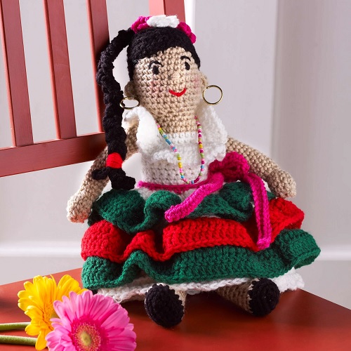 Crochet Alejandra's Party Doll Pattern