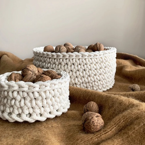 Crochet vegetable and fruit organizer free patterns 2