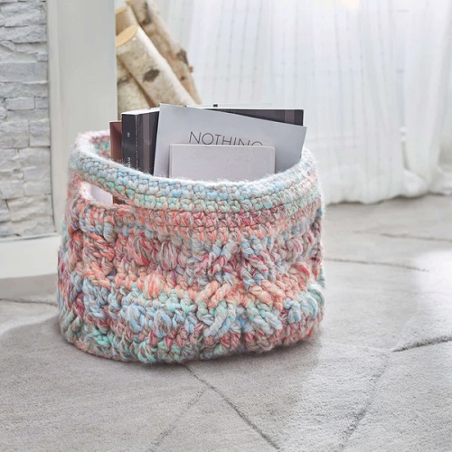 DIY Easy Magazine Holder Crochet Patterns 2