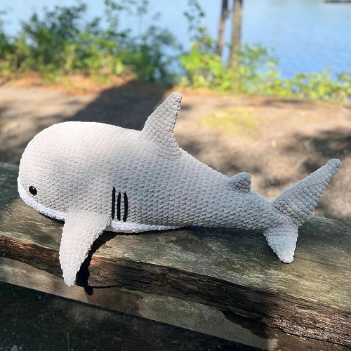 Giant Shark Amigurumi
