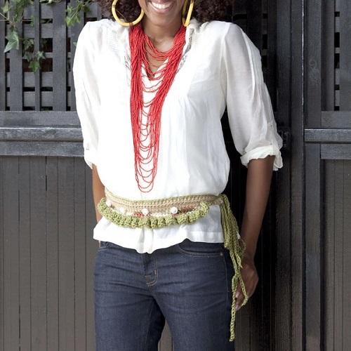 Easy and Cute Crochet Boho Belt Patterns