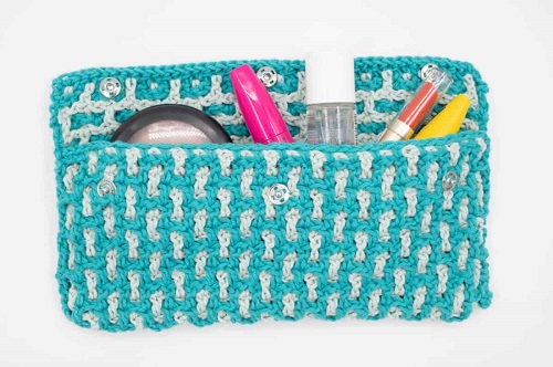 Makeup Bag Free Crochet Patterns 4