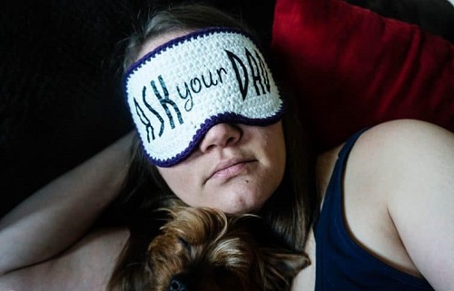 Free Crochet Sleep Mask Patterns 3