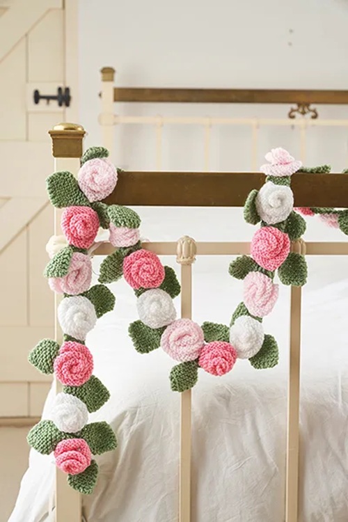 Crochet Flower Garland Free Patterns