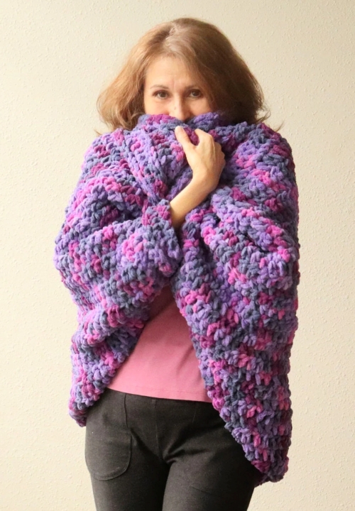 Free Cocoon Shrug Crochet Patterns 3