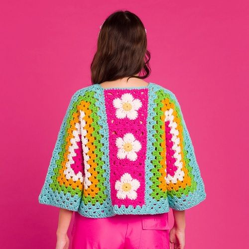 Hexi Crochet Pullover
