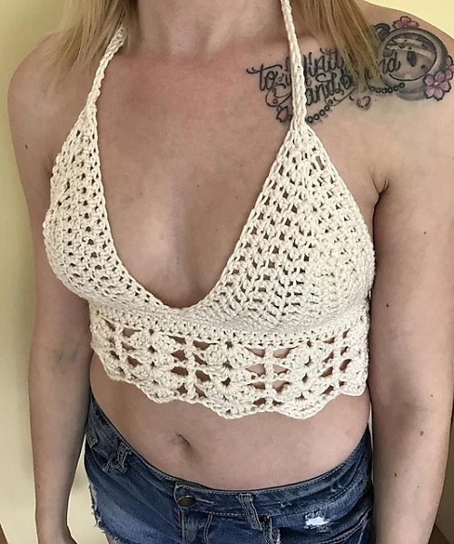 DIY Bralette Free Crochet Pattern Ideas 2