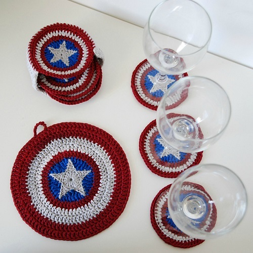 Captain America Coaster