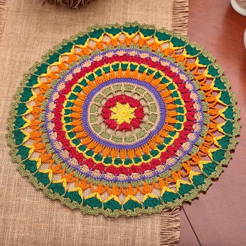 Easy and Cute Doily Placemat Crochet Patterns