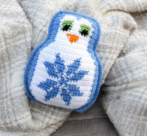 Snowflake Penguin Crochet Pattern