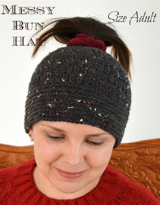 Messy Bun Hat Crochet Pattern you never knew about
