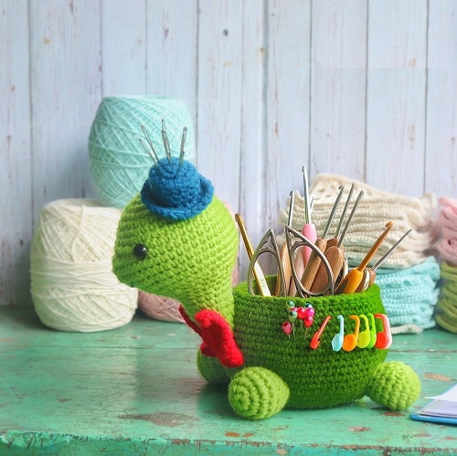 crochet Turtle Bowl