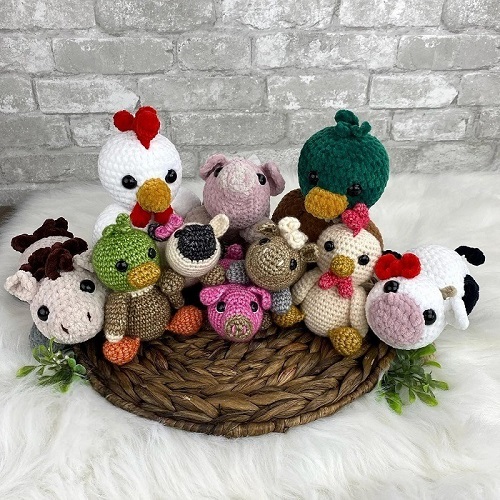 Pocket Pal Farm Animal Collection