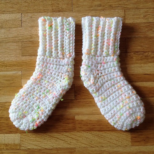 Crochet Baby Socks Free Patterns 2