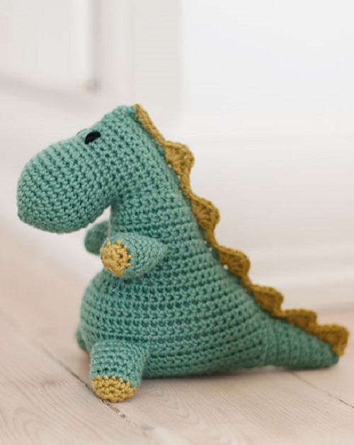 Bob the Dinosaur Amigurumi Pattern