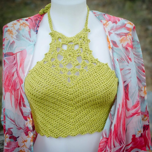 Crochet Boho Crop Top