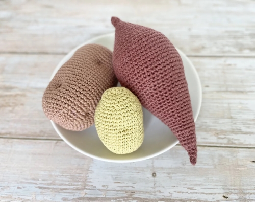 Potato Trio Amigurumi
