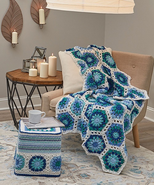 Crochet Ottoman Free Patterns 3