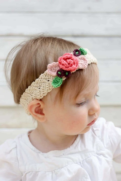 Boho Crochet Headband Free Pattern