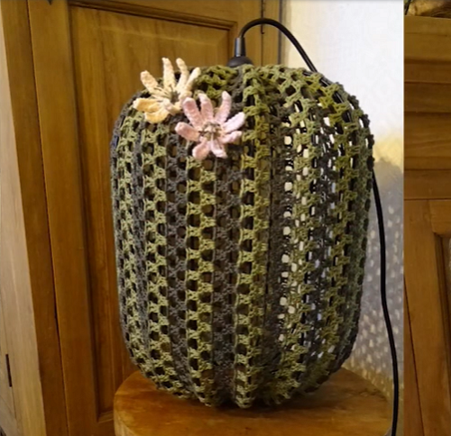 Crochet Lampshade Free Patterns 3