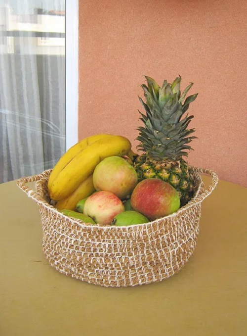 Crochet Fruit Baskets Free Patterns 2