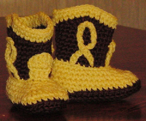 Free Crochet Baby Cowboy Boots Patterns