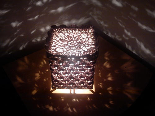 Crochet Sundown Lamp Pattern