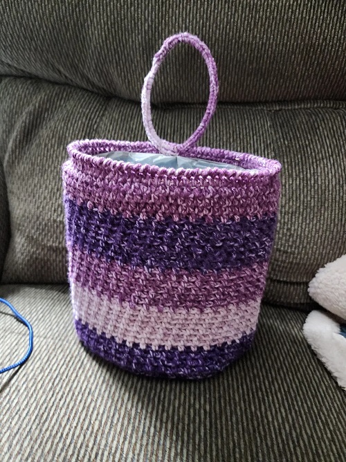 Crochet Car Backseat Organizer