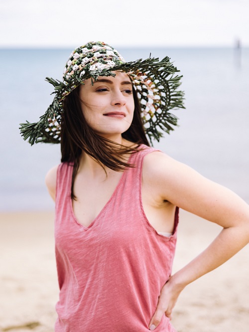 Ridley Raffia Bucket Hat