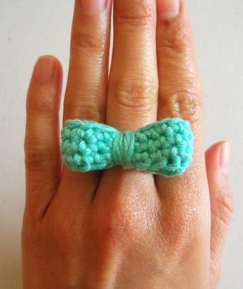 Stunning Crochet Ring