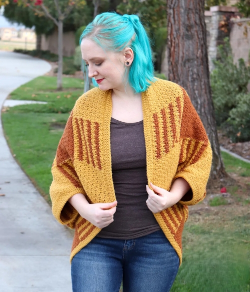 Customizable Cocoon Shrug Design