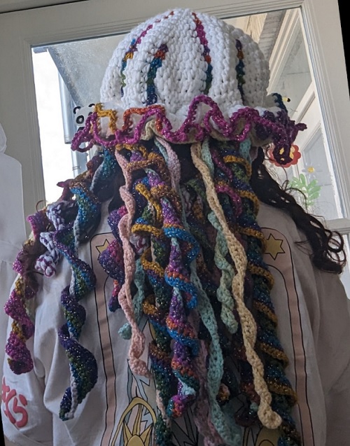 Jellyfish Slouchy Hat