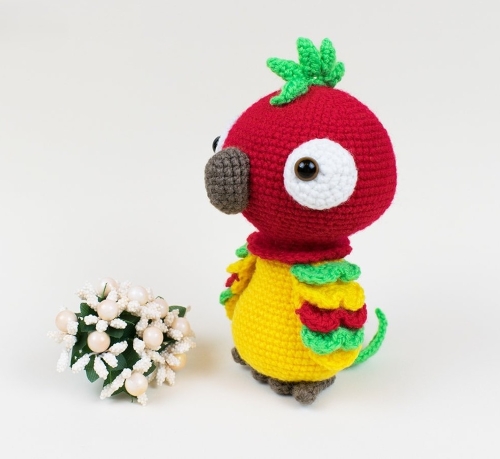 Pedro the Parrot Crochet