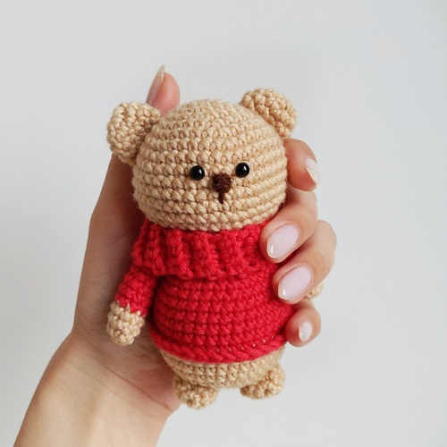 Crochet Cute Pocket Teddies Free Patterns 4