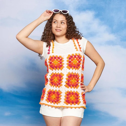 Easy and Cute Crochet Tank Top Pattern 3